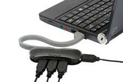Targus 4-Port Smart USB Hub Svart