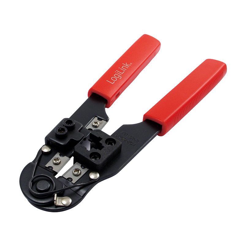 LogiLink WZ0004 crimptång Crimpverktyg Svart