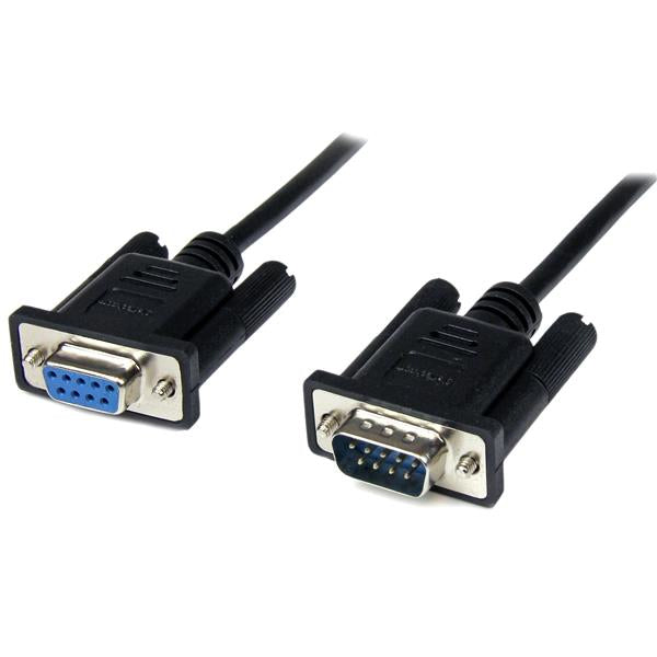 StarTech.com SCNM9FM2MBK seriella kablar Svart 2 m DB-9