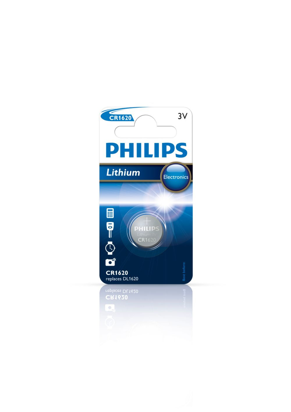 Philips Minicells Batteri CR1620/00B