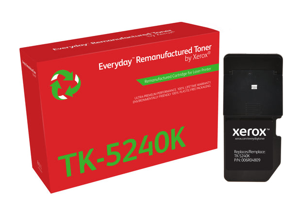 Everyday Svart Remanufactured Toner by Xerox compatible with Kyocera TK-5240K