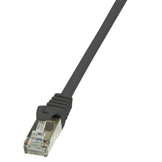 LogiLink 2m Cat.5e U/UTP RJ45 nätverkskablar Svart Cat5e U/UTP (UTP)
