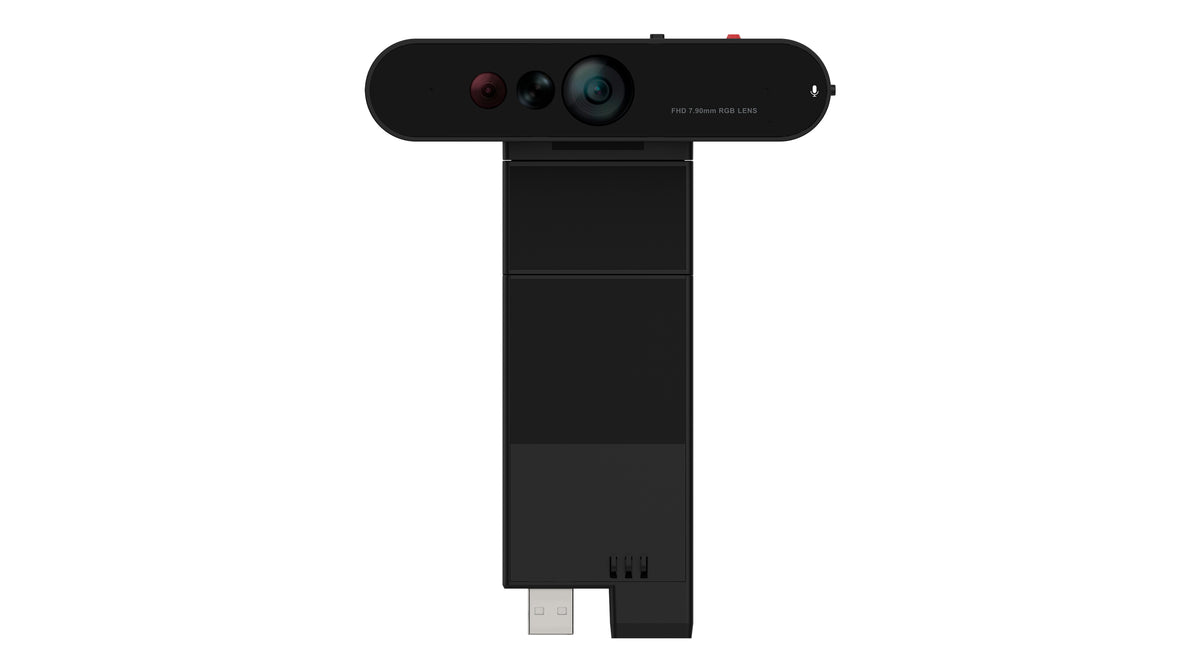 Lenovo ThinkVision MC60 webbkameror 1920 x 1080 pixlar USB 2.0 Svart