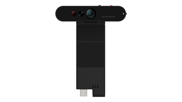 Lenovo ThinkVision MC60 webbkameror 1920 x 1080 pixlar USB 2.0 Svart