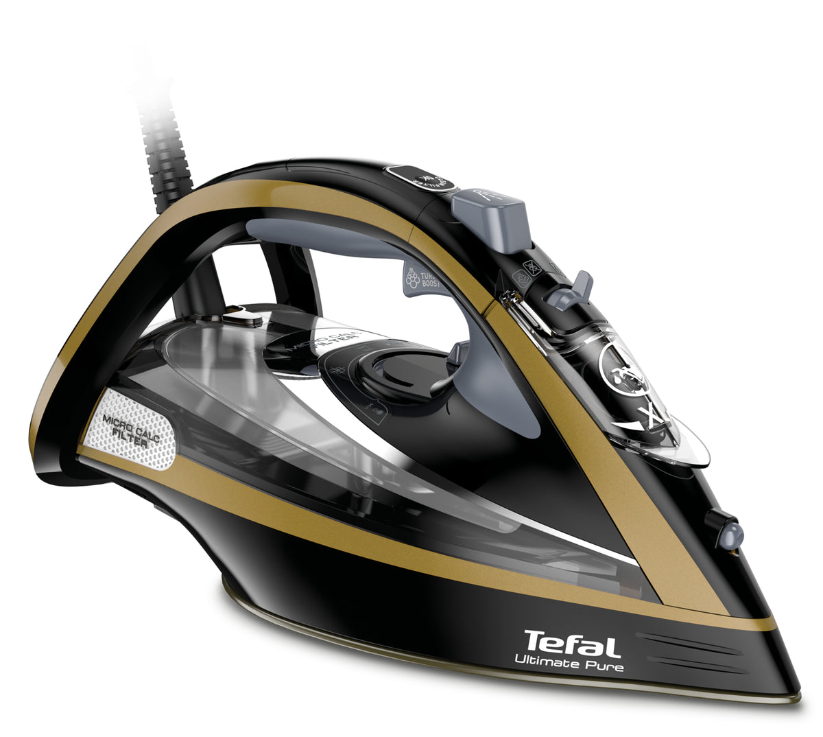 Tefal Ultimate Pure FV9847E0 strykjärn Torr & Ångstrykjärn Durilium