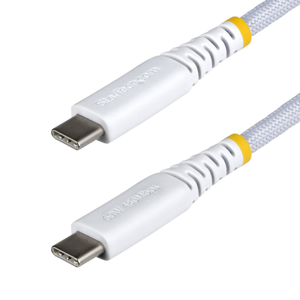 StarTech.com 1 m vit USB-C-laddningskabel