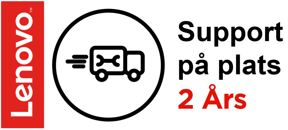 Lenovo 5WS0D80954 garanti & supportförlängning 2 År