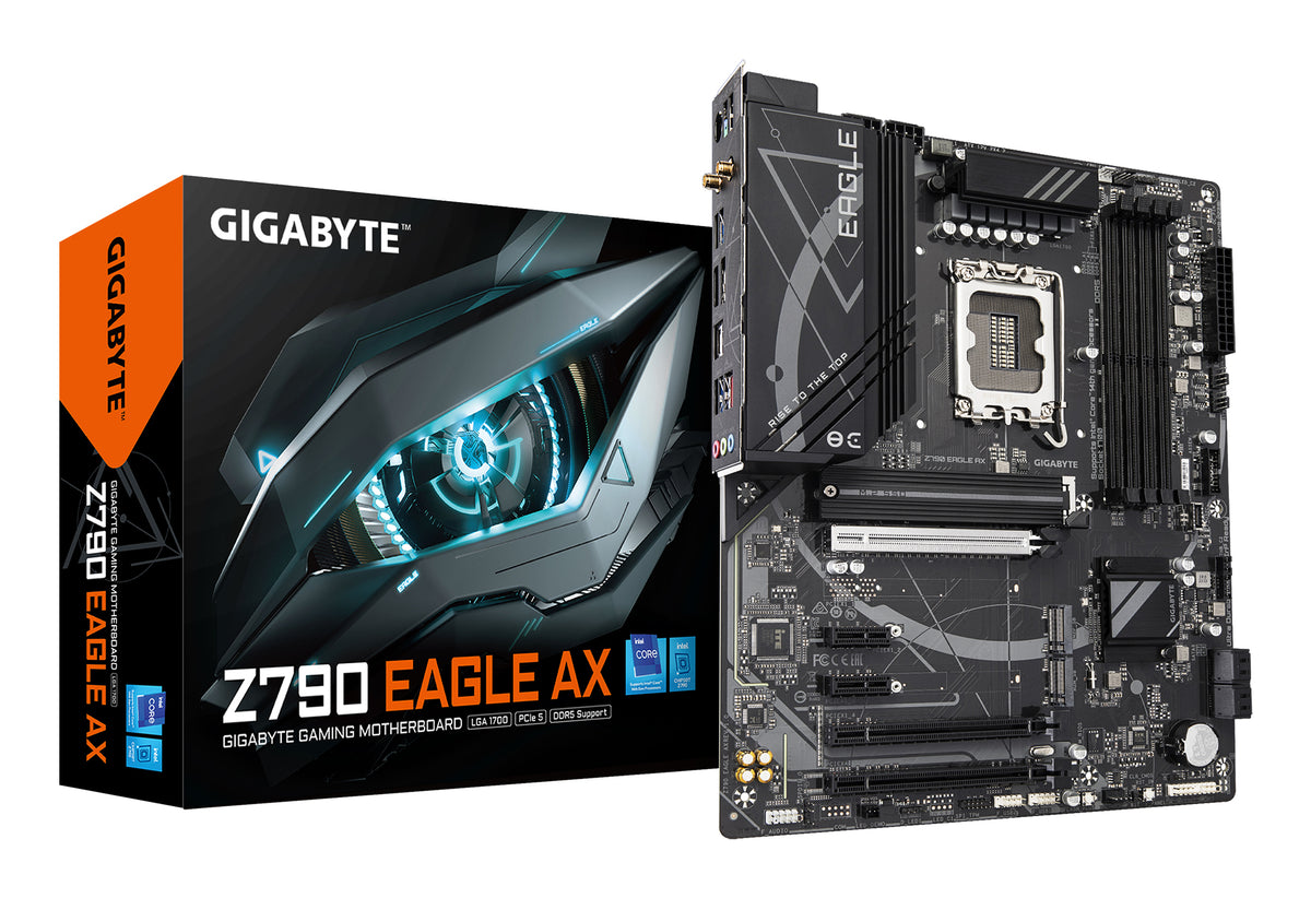 GIGABYTE Z790 EAGLE AX moderkort Intel Z790 Express LGA 1700 ATX