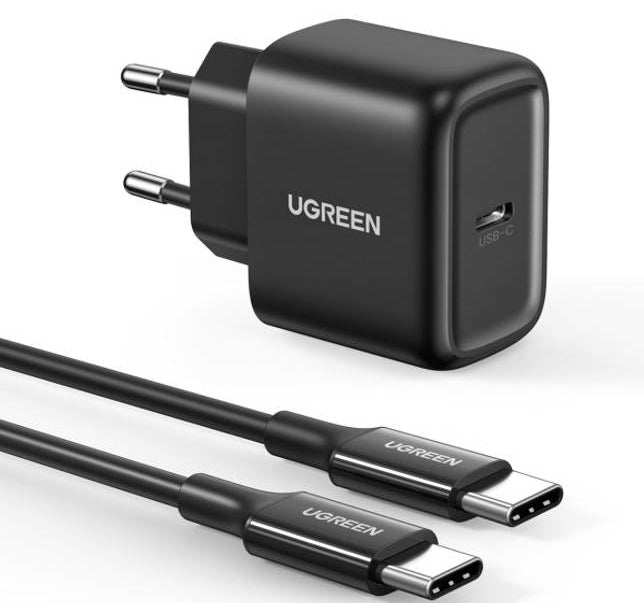 Ugreen CD250 Universal Svart AC Snabb laddning inomhus