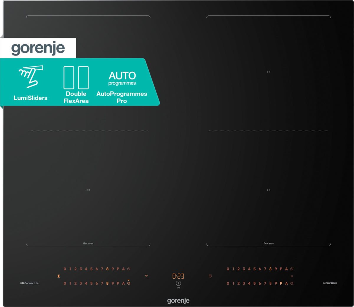 Gorenje GI6443BSCWF Svart Inbyggd