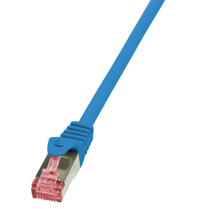 LogiLink 0.5m Cat.6 S/FTP nätverkskablar Blå 0,5 m Cat6 S/FTP (S-STP)