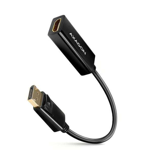Axagon RVD-HI14N videokabeladapter 0,18 m DisplayPort HDMI Svart