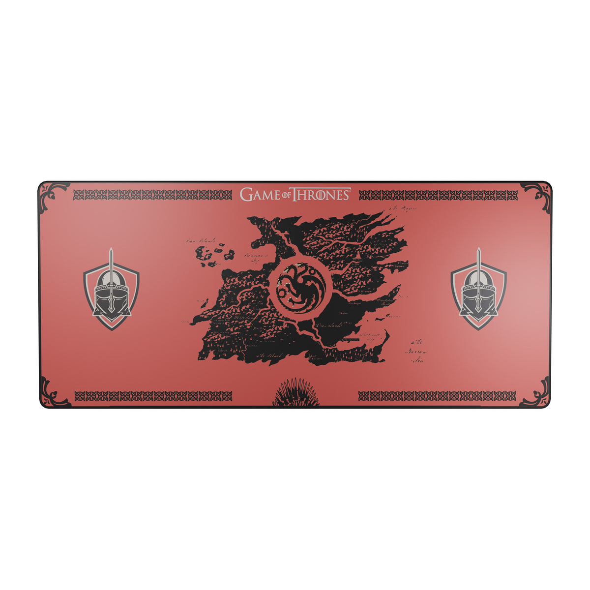Lexip HBO Game of Thrones Spelmusmatta Svart