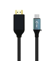 i-tec C31CBLHDMI60HZ2M videokabeladapter 2 m USB Type-C HDMI Svart