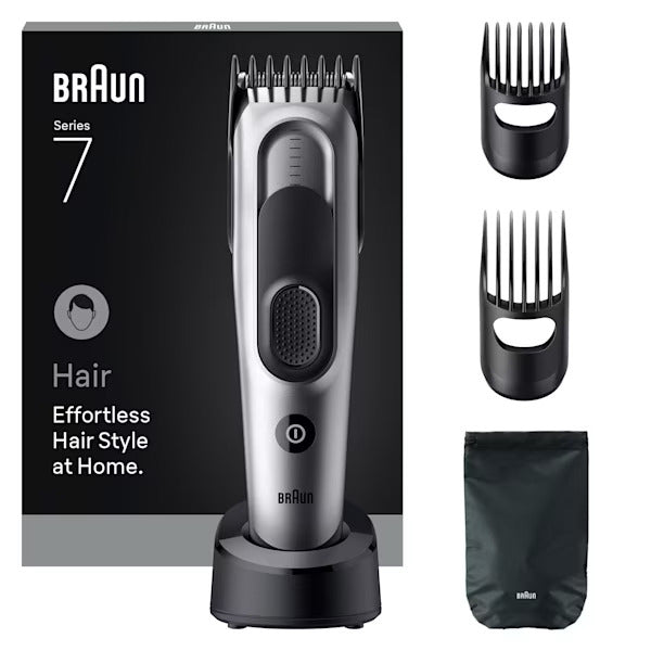 Braun HC7590 skägg/hår trimmer Svart