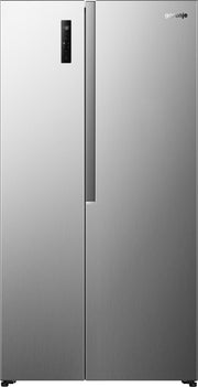 Gorenje NRS917E41X Kombinerad kyl/frys side-by-side Fristående 544 l Grå