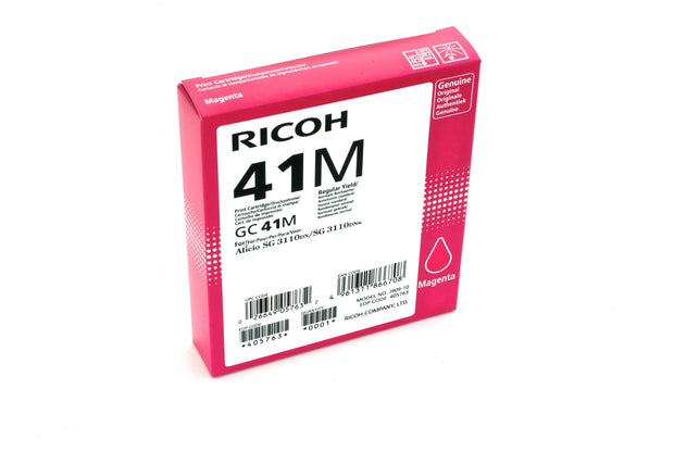 Ricoh 405763 bläckpatroner Original Standardavkastning Magenta