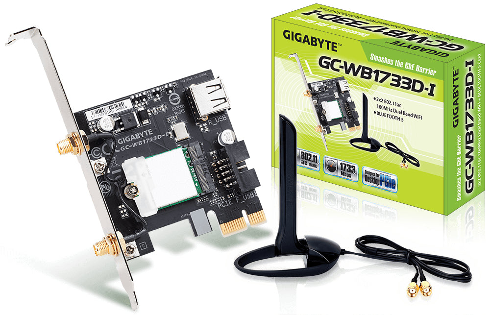 GIGABYTE GC-WB1733D-I nätverkskort Intern WLAN