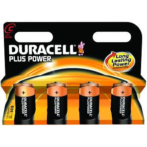 Duracell MN1400B4 hushållsbatteri Engångsbatteri C Alkalisk