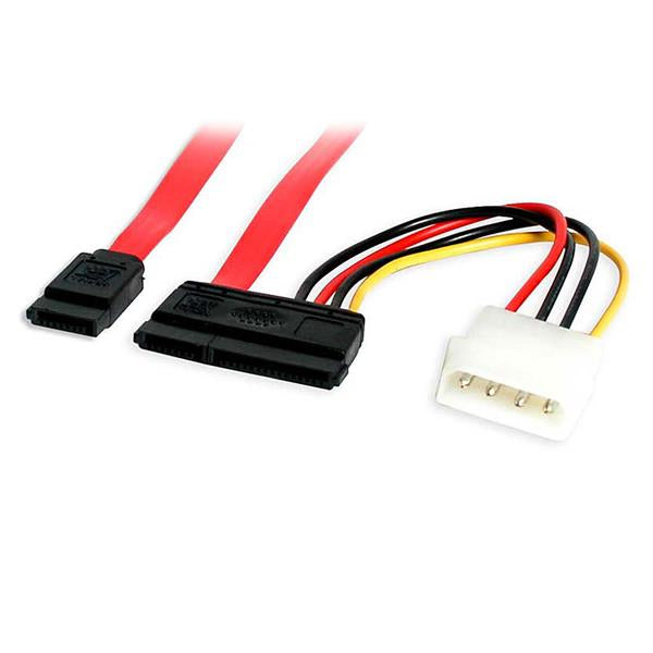 StarTech.com SATA18POW SATA-kablar 0,457 m SATA 7-pin + Molex (4-pin) Röd