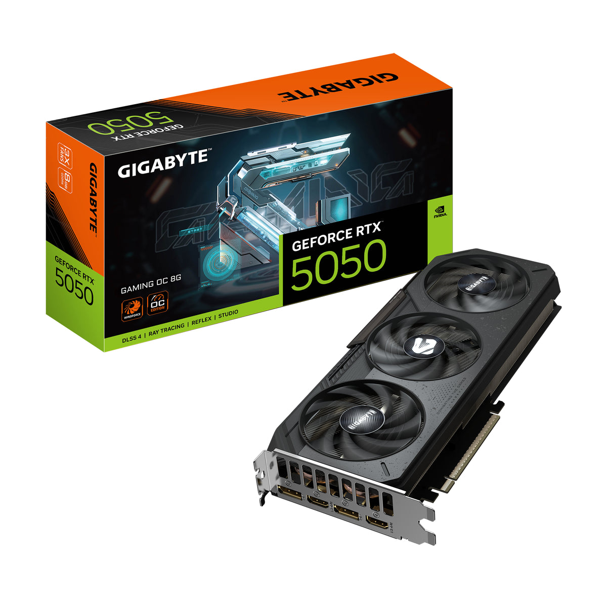 GIGABYTE GeForce RTX 5050 GAMING OC 8G NVIDIA