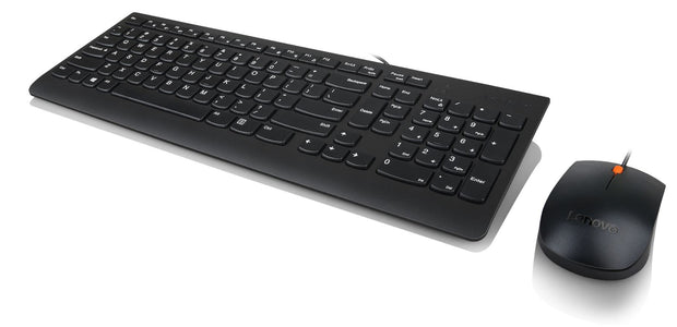 Lenovo 300 USB Combo tangentbord Mus inkluderad Hem QWERTZ tyska Svart