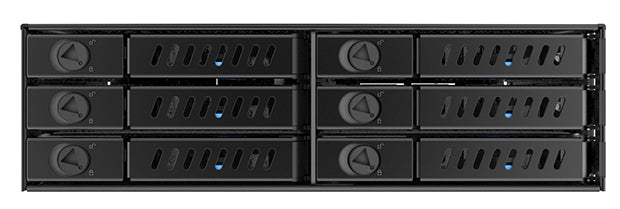 Chieftec CMR-625 drive bay-paneler Svart