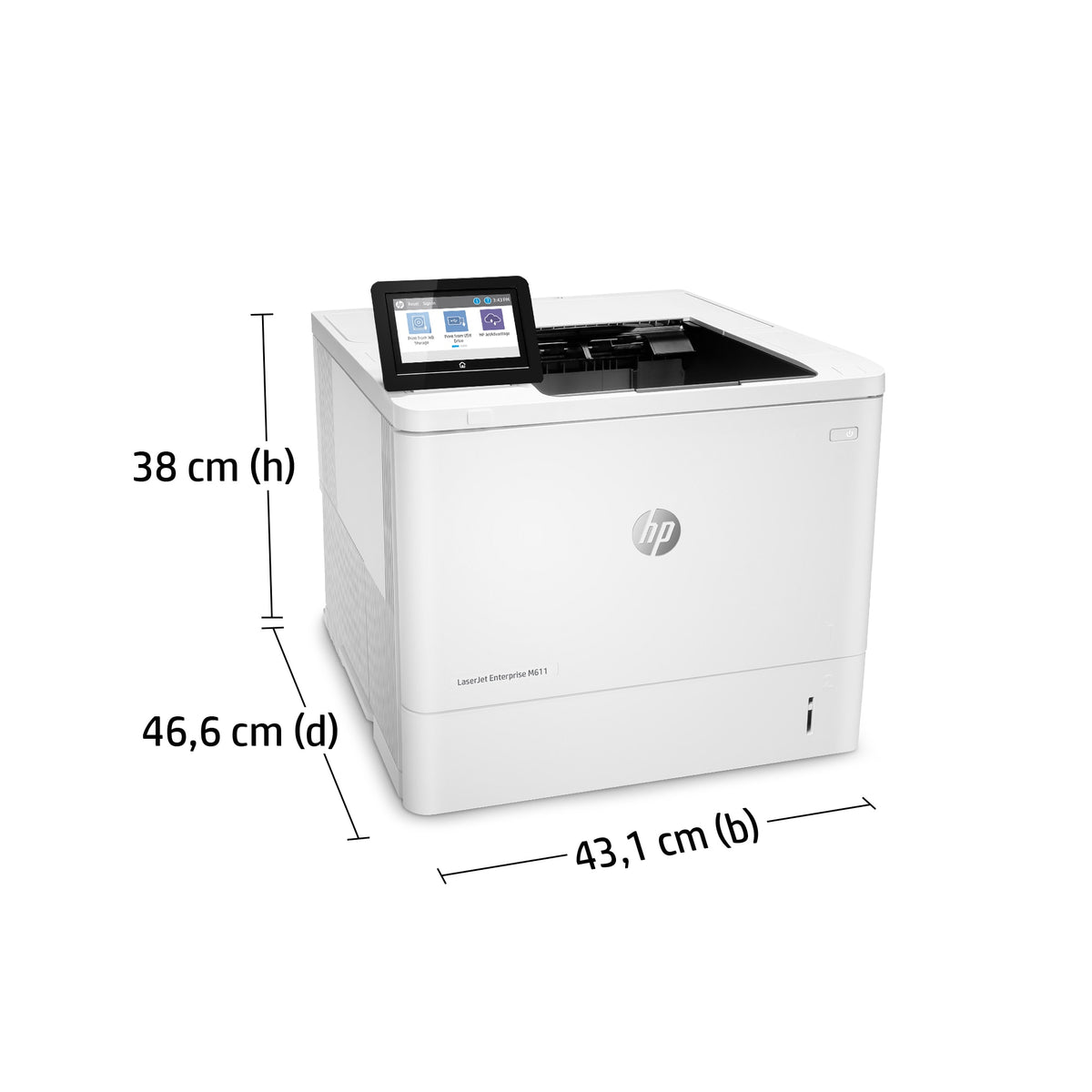 HP LaserJet Enterprise M611dn - Duplex