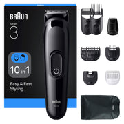 Braun AIO3560 skägg/hår trimmer Svart 14 Nickel-metallhydrid (NiMH)