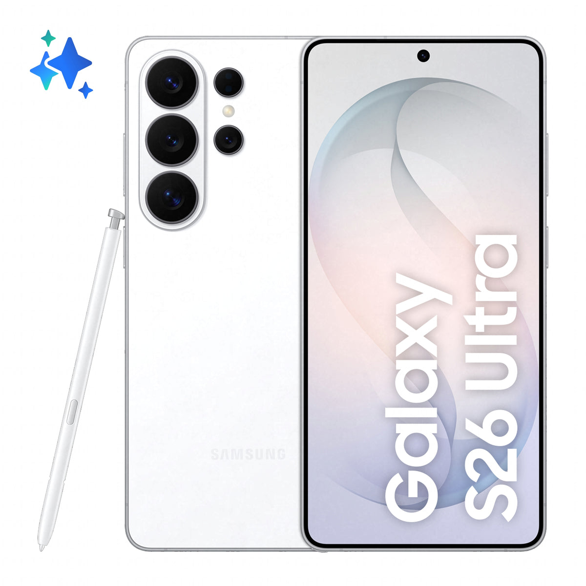 Samsung Galaxy S26 Ultra - 256 GB - Vit