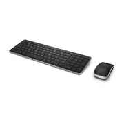 DELL KM714 tangentbord Mus inkluderad Universal RF Trådlös QWERTZ tyska Svart