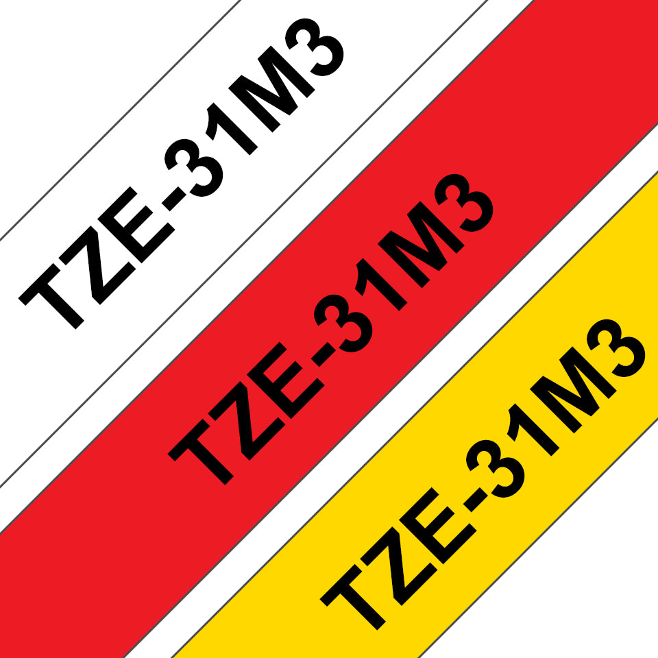 Brother TZE31M3 etikett-tejp TZe