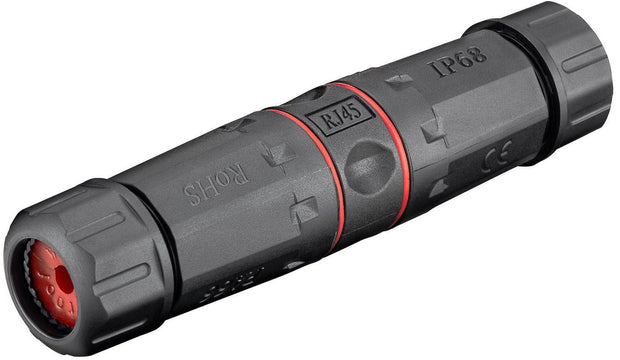 Microconnect KON525 kabelkontakter RJ-45 Svart
