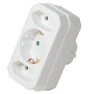 LogiLink LPS221 reseadaptrar Typ F Typ C (Europlug) + typ F Vit