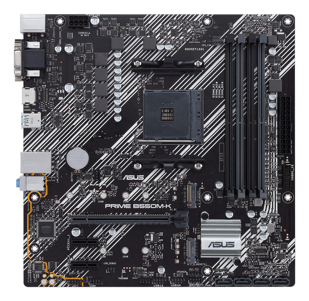 ASUS PRIME B550M-K AMD B550 Uttag AM4 micro ATX