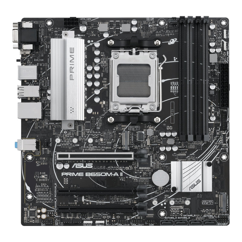 ASUS PRIME B650M-A II-CSM AMD B650 AM5-sockel micro ATX