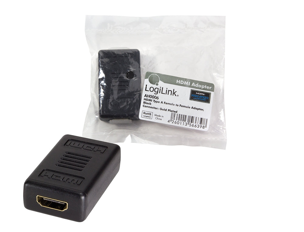 LogiLink HDMI Adapter Svart