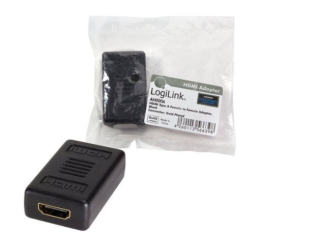 LogiLink HDMI Adapter Svart