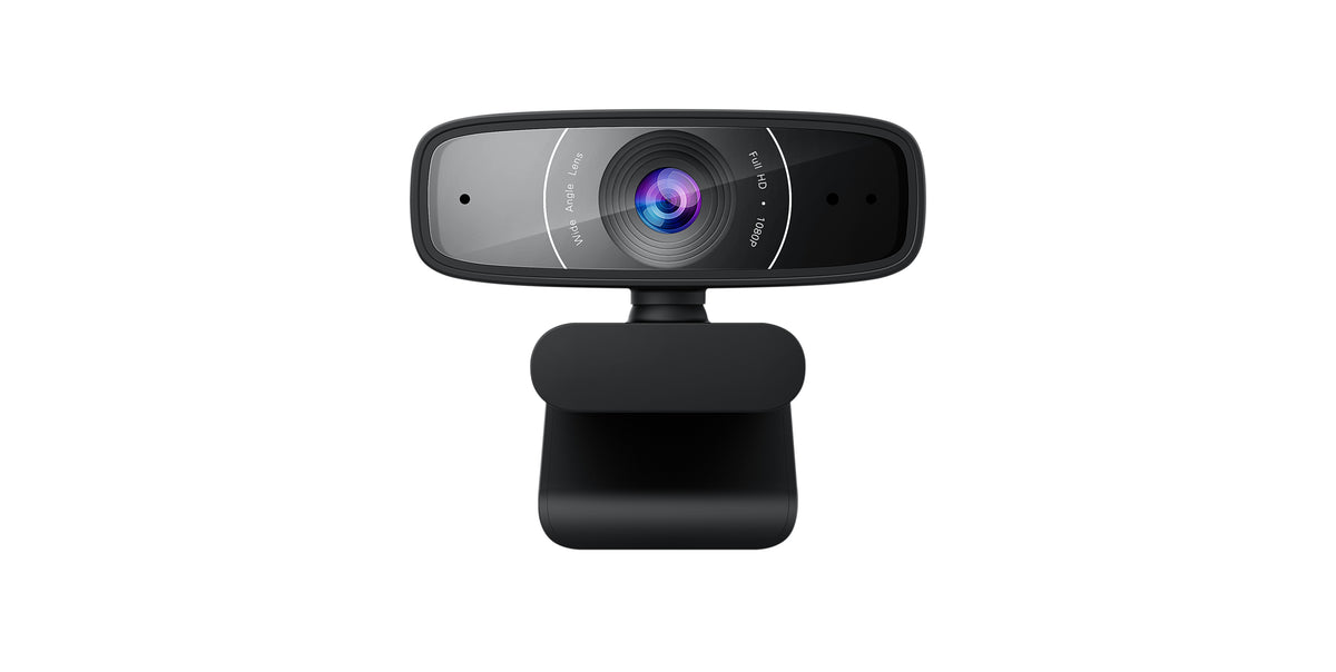 ASUS Webcam C3 webbkameror 1920 x 1080 pixlar USB 2.0 Svart