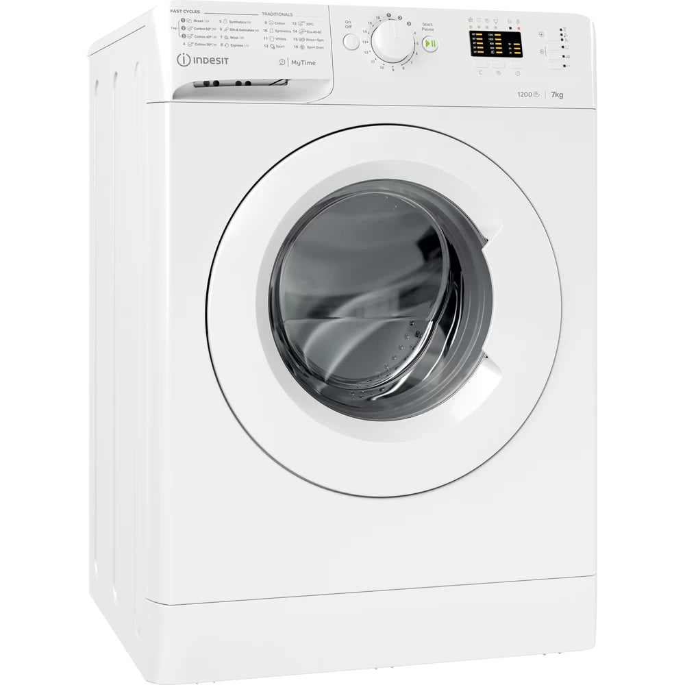 Indesit MTWA 71252 W EE tvättmaskin Frontmatad 7 kg 1200 RPM Vit