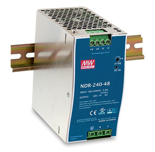 D-Link DIS-N240-48 strömförsörjningsenheter 240 W Rostfritt stål