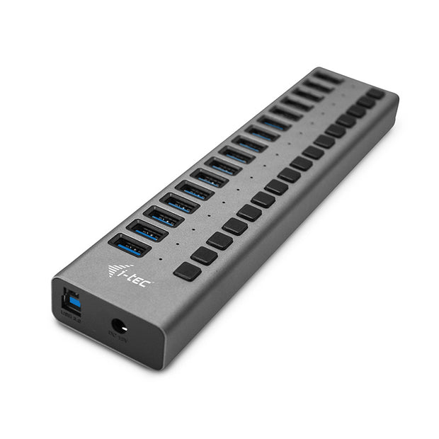i-tec U3CHARGEHUB16 mobilladdare Universal Grå AC inomhus