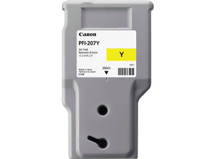 Canon PFI-207 Y bläckpatroner Original Gul