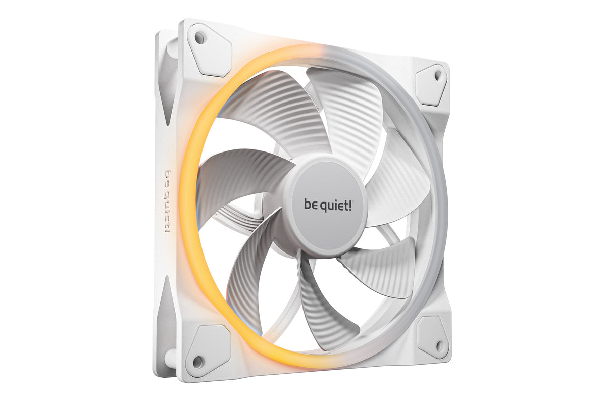 be quiet! Light Wings 140 mm PWM Reverse White Datorväska Fan