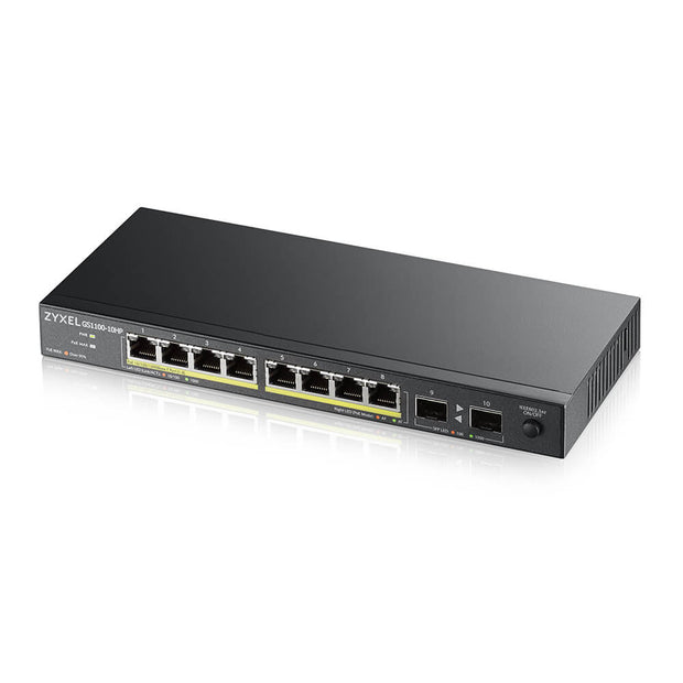 Zyxel GS1100-10HP v2 Ohanterad Gigabit Ethernet (10/100/1000) Strömförsörjning via