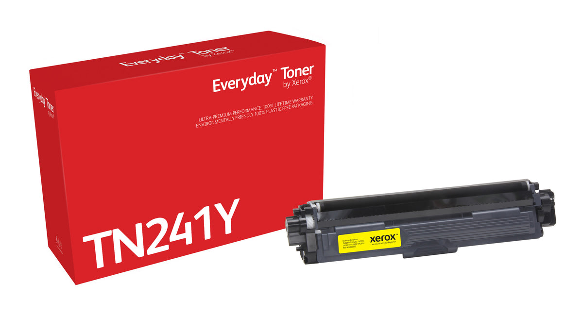 Everyday Gul Toner by Xerox compatible with Brother TN241Y