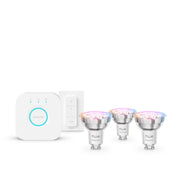 Philips Hue White och Color Ambiance Essential startpaket: 3 st GU10 smarta