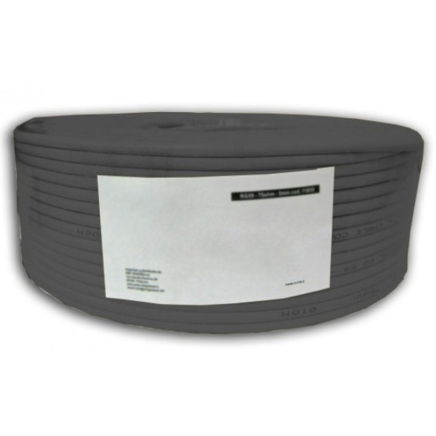 Techly ITP5-PIMF-0100-PE nätverkskablar Svart 100 m Cat7 S/FTP (S-STP)