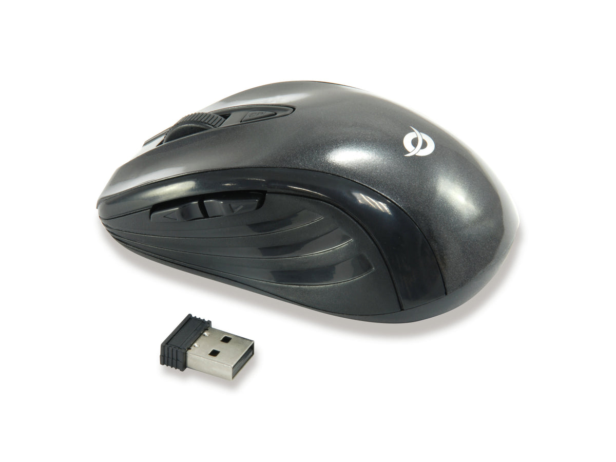 Conceptronic CLLM5BTRVWL datormöss Resor högerhand RF Trådlös Optisk 1600 DPI