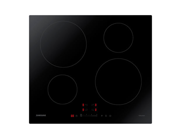 Samsung NZ64H37070K Svart Inbyggd Induktionshäll med zon 4 zone(s)